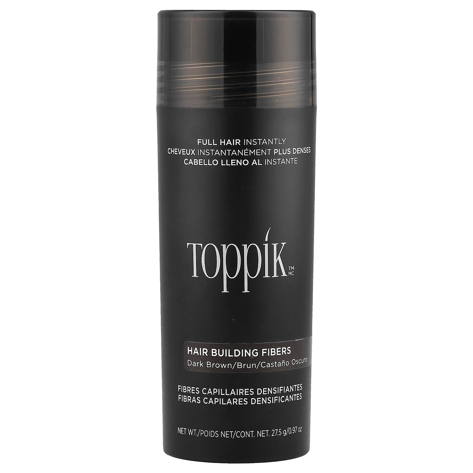 Toppik Hair Building Fibers Dark Brown 27.5 Grams - Pinkbliss