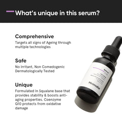Minimalist 0.3% Retinol Face Serum For Anti Aging For Beginners 30 ml | Night Face Serum With Retinol & Q10 To Reduce Fine Lines & Wrinkles - Pinkbliss