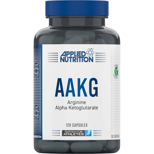 Applied Nutrition AAKG – Arginine Alpha-Ketoglutarate (120 Capsules / 30 Servings)