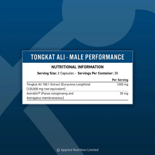 Applied Nutrition Advanced Tongkat Ali – 1200mg (60 Capsules / 30 Servings)