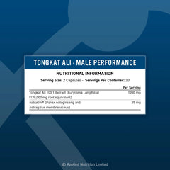 Applied Nutrition Advanced Tongkat Ali – 1200mg (60 Capsules / 30 Servings)
