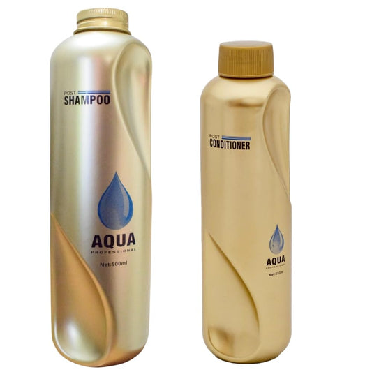 Aqua Professional Gold Hair Care Shampoo 500ml and Conditioner 300ml Combo