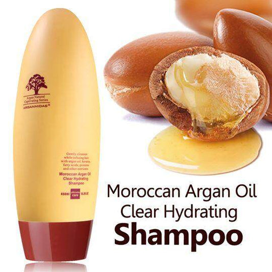 Arganmidas Moroccan Argan Oil Clear Hydrating Hair Conditioner And Shampoo 450ml Each