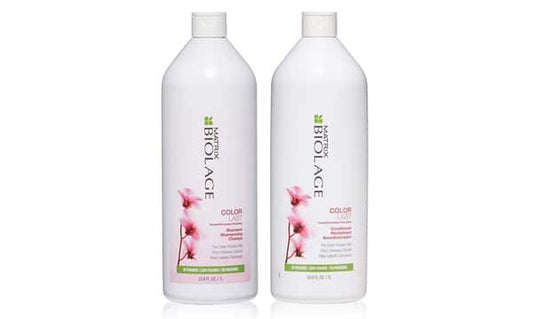 Biolage Colorlast Color Protecting Shampoo and Conditioner 1000ml Each (New Packing) - Pinkbliss