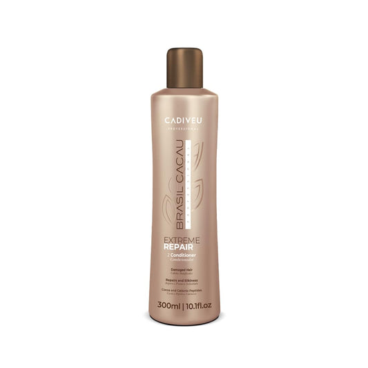 Cadiveu Brasil Cacau Extreme Repair Shampoo for Damaged Hair – 300ml - Pinkbliss