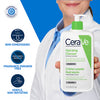 CeraVe Hydrating Cleanser For Normal To Dry Skin (473ml) – Non-Foaming Face Wash with Hyaluronic Acid And Ceramides | Non-Comedogenic, Non-Irritating And Fragrance-Free Cleanser - Pinkbliss