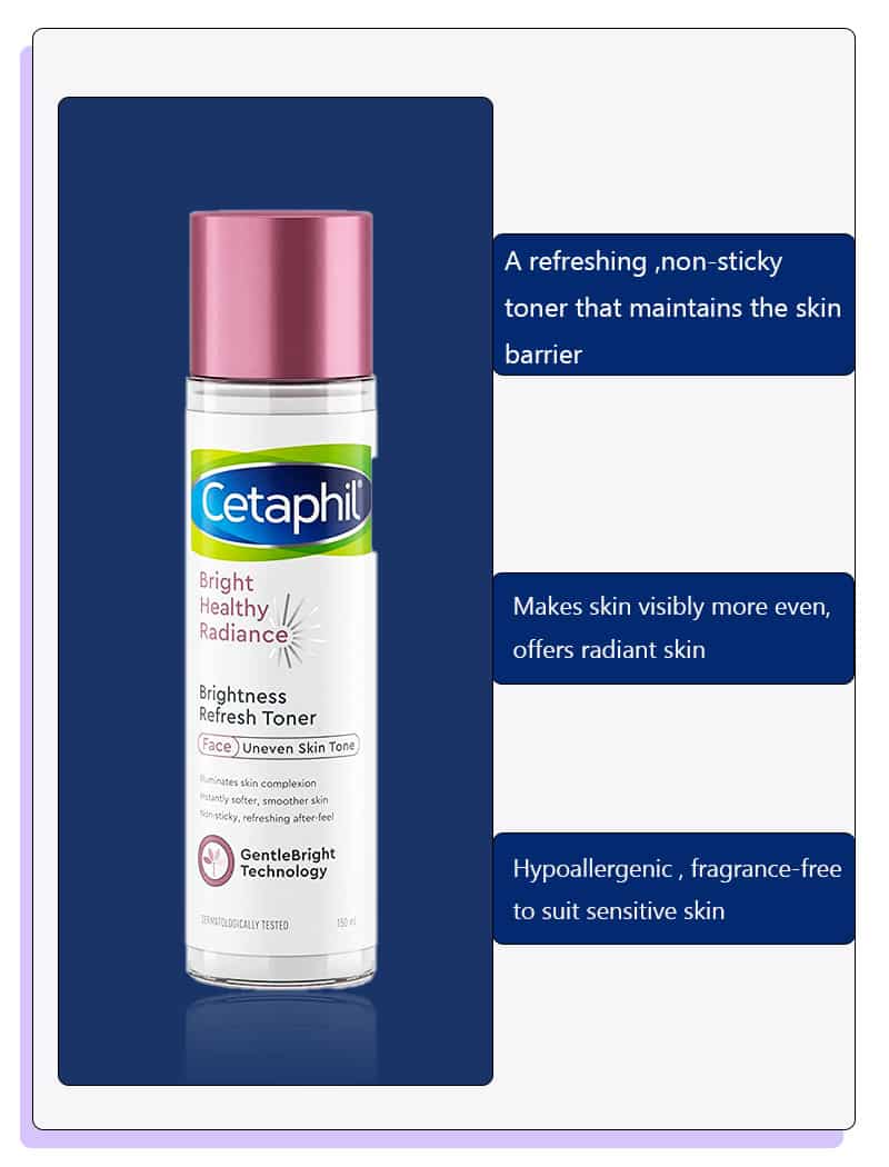 Cetaphil Bright Healthy Radiance Refresh Toner 150ml - Pinkbliss