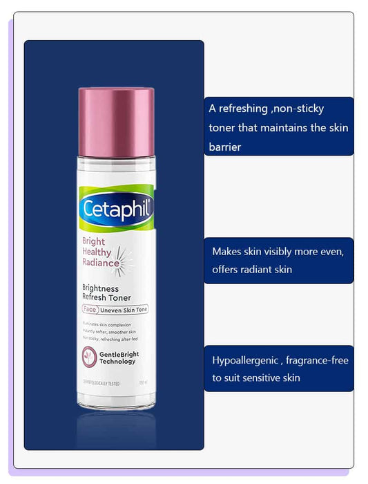 Cetaphil Bright Healthy Radiance Refresh Toner 150ml - Pinkbliss