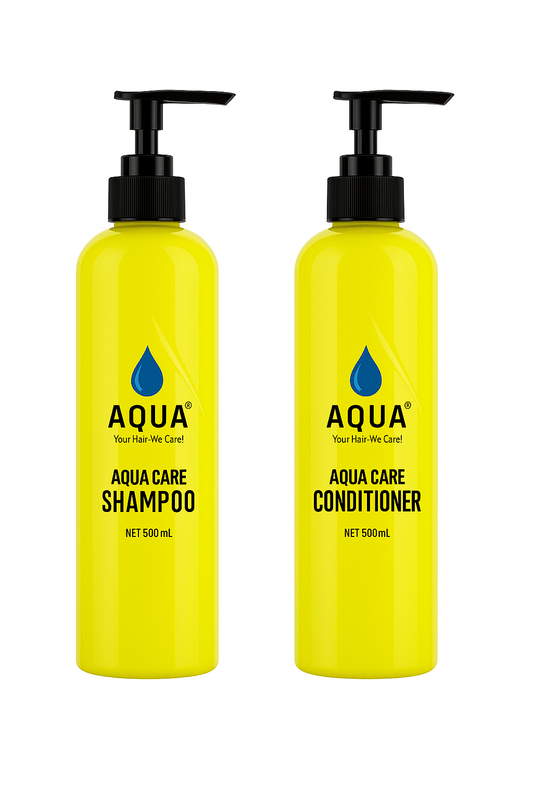 Aqua Professional  Gold Hair Care Shampoo and Conditioner 500ml Each