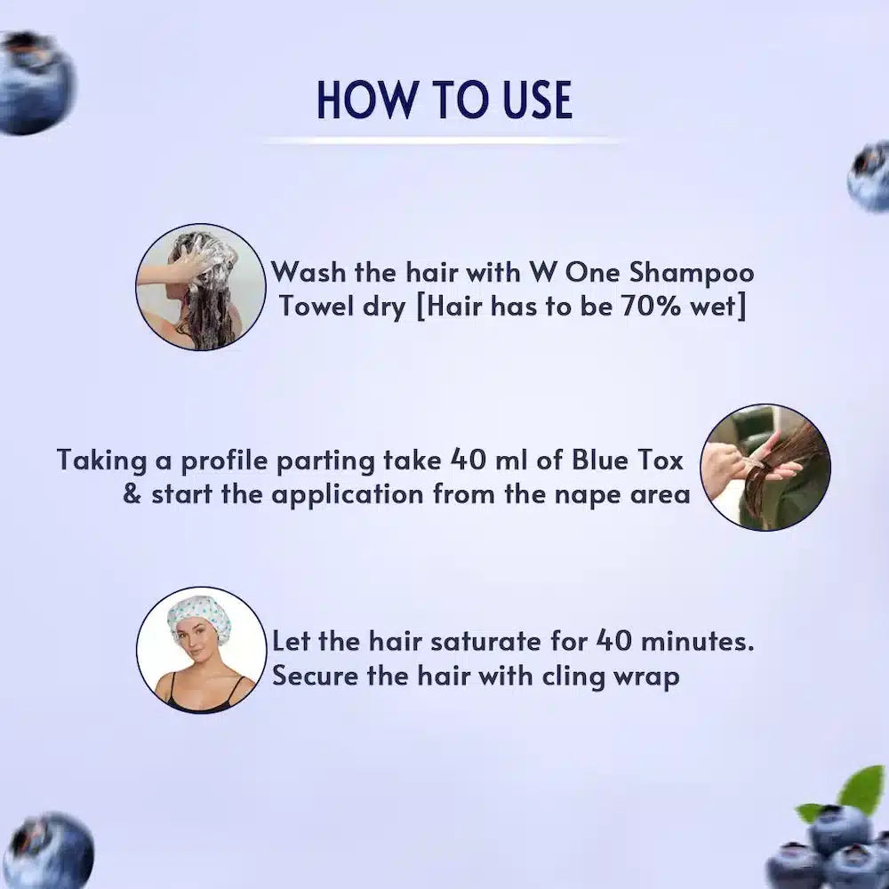Floractive Profissional W One Bluetox 5 in 1 Blueberry Treatment - 120ml - Pinkbliss