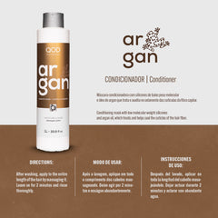 QOD professional Argan Moisture - Shine Conditioner 1000ml - Pinkbliss