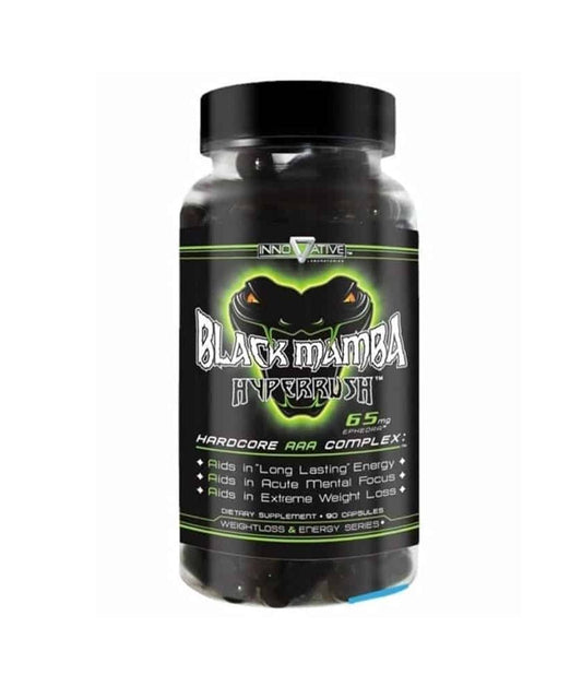 Innovative Laboratories Black Mamba Hyper Rush 65mg Fat Burner – 90 Capsules - Pinkbliss