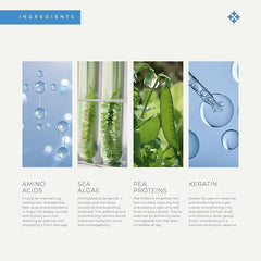 Kanpeki Kerasyl Structure Repair Cleanser For Weak and Damaged Hair | Repairs & Nourishes Damaged Hair, Restores Hair Structure, Strengthens Hair Shaft | Contains Sea Algae, Pea Proteins & Keratin | Nectru - 300gm - Pinkbliss