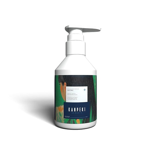 Kanpeki Kerasyl Structure Repair Cleanser For Weak and Damaged Hair | Repairs & Nourishes Damaged Hair, Restores Hair Structure, Strengthens Hair Shaft | Contains Sea Algae, Pea Proteins & Keratin | Nectru - 300gm - Pinkbliss