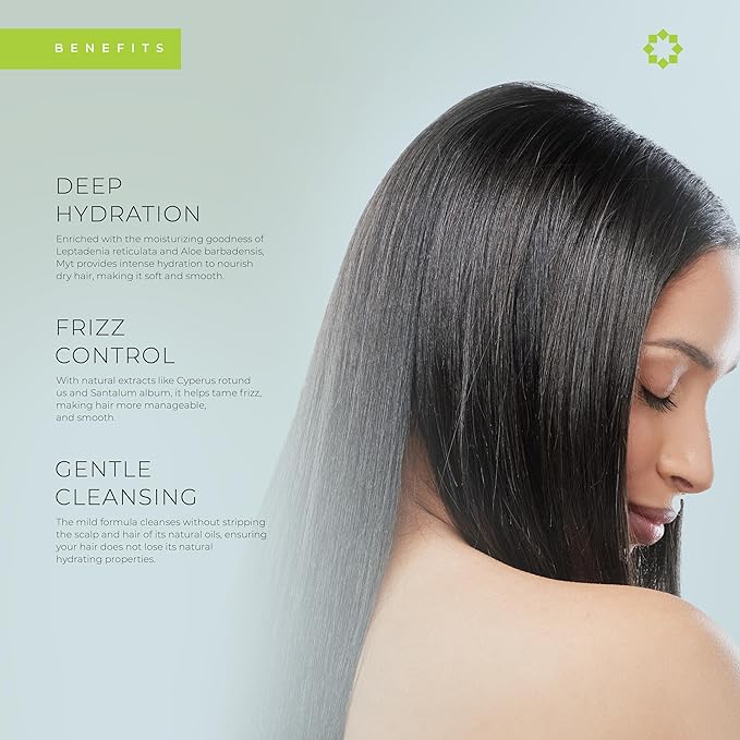 Kanpeki Kerasyl True Soft Shampoo For Smoothening Shampoo for Naturally Dry Hair | Deep Hydration and Frizz Control | Enriched with Argan Oil, Botanical Essence & Silk Proteins | Myt – 1000ml - Pinkbliss
