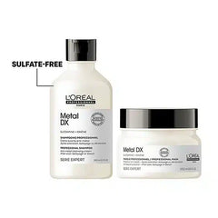 L’Oreal Professionnel Combo Metal Dx Shampoo & Hair Mask Serie Expert (300ml+250ml) - Pinkbliss