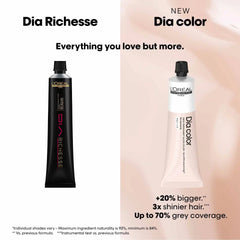 L’oreal Professionnel Dia Richesse Ammonia Free Colour 1 Natural Black 50ml (New Pack) - Pinkbliss