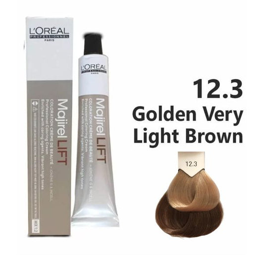L'oreal Professionnel Majirel - 12.3 (Golden Very Light Brown) - Pinkbliss