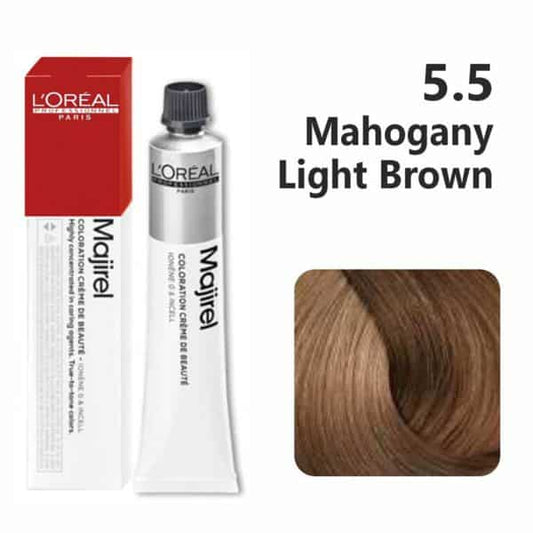 L'oreal Professionnel Majirel - 5.5 (Mahogany Light Brown) - Pinkbliss