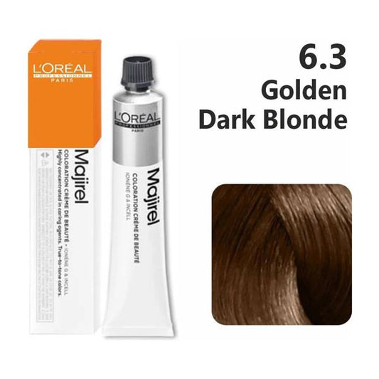 L'oreal Professionnel Majirel - 6.3 (Golden Dark Blonde) - Pinkbliss