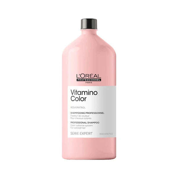 L’oreal Professionnel Serie Expert Vitamino Color Resveratrol Shampoo (1.5L) - Pinkbliss