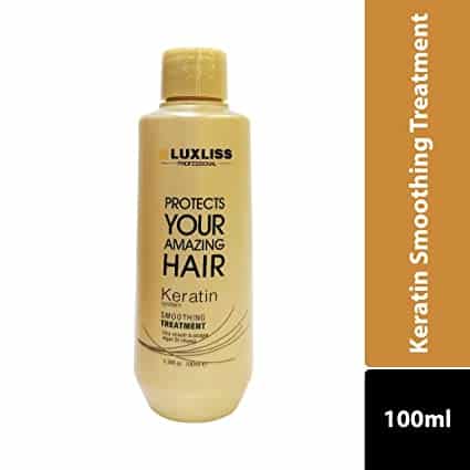 Luxliss Keratin Smoothning Treatment 100ML, Golden - Pinkbliss