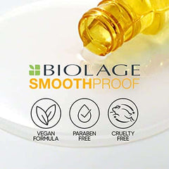 Biolage Smoothproof Shampoo + Deep Treatment Hair Pack + Serum (400g+196g+100ml)