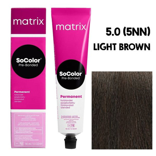 Matrix SOCOLOR 5.0 5NN (Light Brown) - Pinkbliss