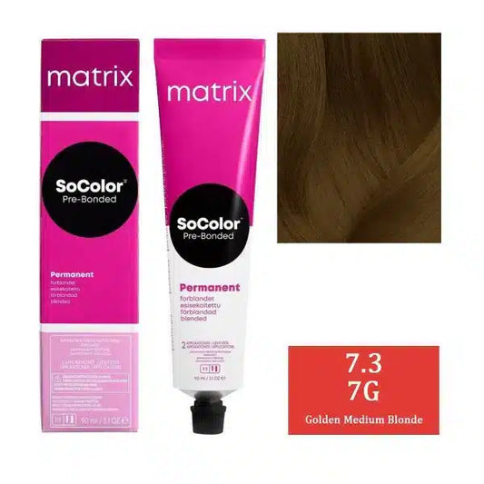 Matrix SOCOLOR 7.3 7G (Golden Medium Blonde) - Pinkbliss
