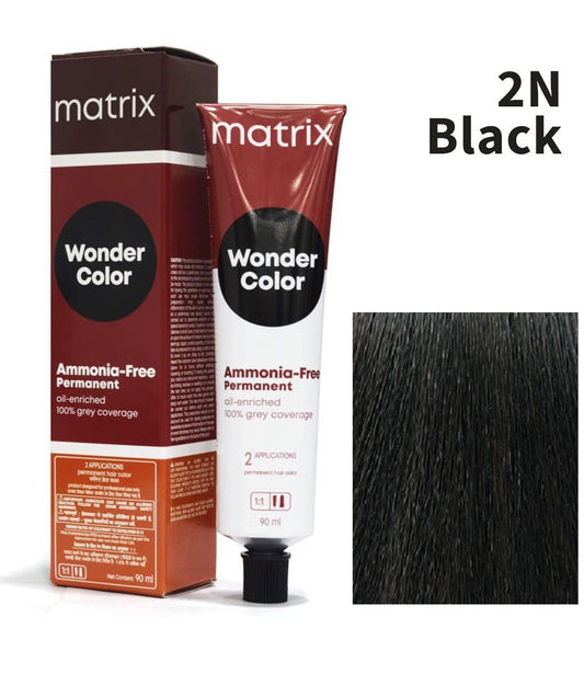 Matrix Wonder Colour Ammonia Free 2N Black - Pinkbliss