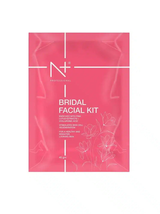N+ Professional Bridal Facial Kit with Pink Lotus Extract & Hyaluronic Acid 45g - Pinkbliss
