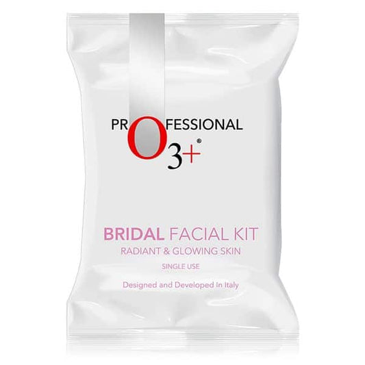 O3+ professional Radiant & Glowing Bridal Facial Kit for Bridal Beauty Bliss | Single-Use (120g) - Pinkbliss
