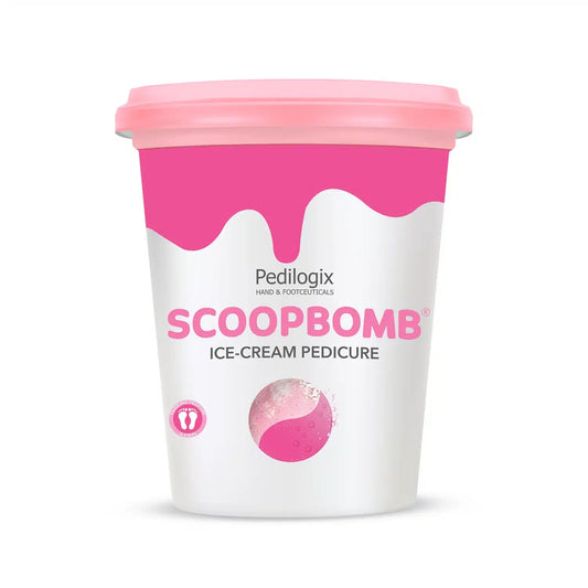 O3+ Pedilogix Scoop Bomb Pedicure with Bath Bomb for Soft & Moisturised Feet | 100g - Pinkbliss