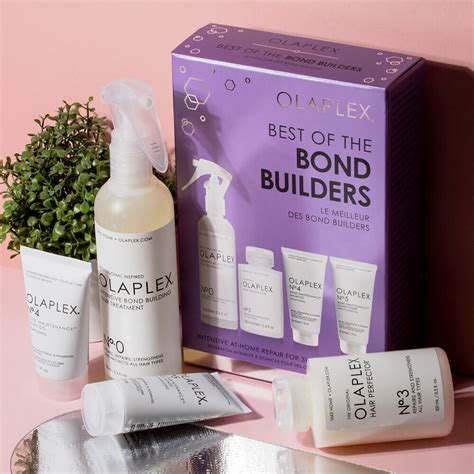Olaplex Best of Bond Builders Kit – Hair Repair & Strengthening Treatment for Damaged, Color-Treated Hair - Pinkbliss
