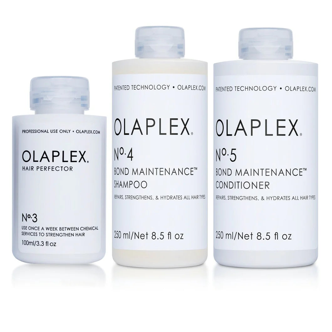 Olaplex Shampoo - Conditioner & Hair Treatment (No 3 + 4 +5) 600 ml - Pinkbliss