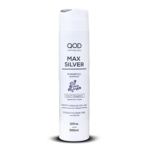QOD Professional Max Silver Hair Shampoo 300ml - Pinkbliss