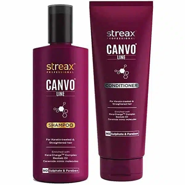 STREAX PROFESSIONAL canvoline shampoo 300ml and conditioner 240ml