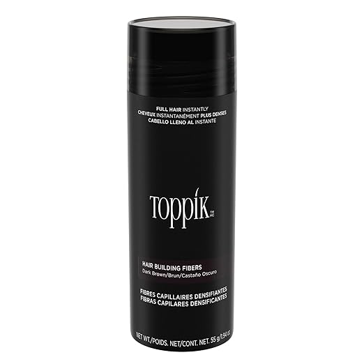 Toppik Hair Building Fibers Dark Brown 55 Grams - Pinkbliss