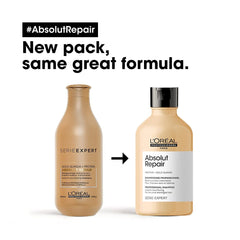 L’Oréal Professional Absolut Repair Shampoo For Damaged Hair 300ml - Pinkbliss
