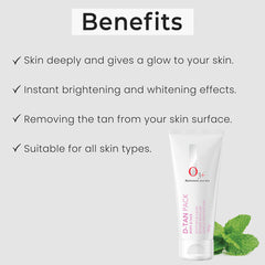 O3+ D-tan Pack For Instant Tan Removal For all skin Types 180g - Pinkbliss