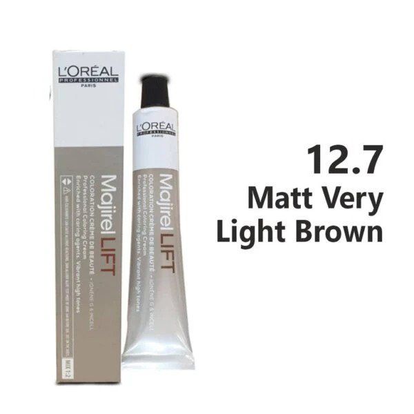 L’oreal Professionnel Majirel lift 12.7 (Matte Very Light Brown) - Pinkbliss