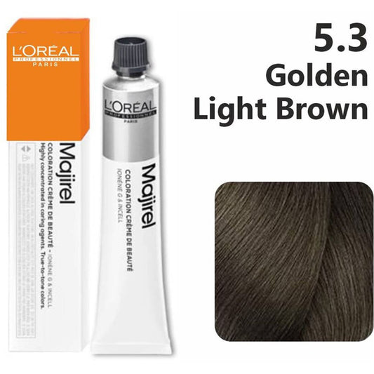 L’Oréal Professionnel Majirel – 5.3 (Golden Light Brown) - Pinkbliss