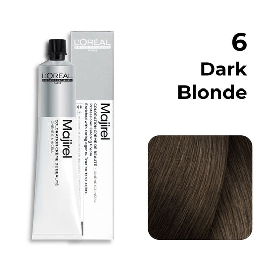 L’Oreal Professionnel Majirel – 6 (Dark Blonde) - Pinkbliss