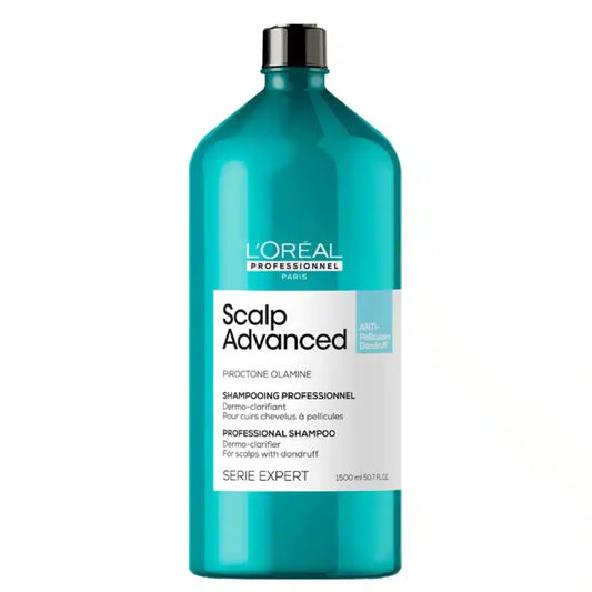 L’Oreal Professional Scalp Advanced Anti-Dandruff Dermo-Clarifier Shampoo 1.5L - Pinkbliss