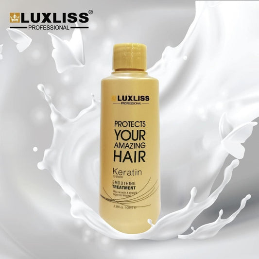 Luxliss Keratin Smoothning Treatment 100ML, Golden - Pinkbliss