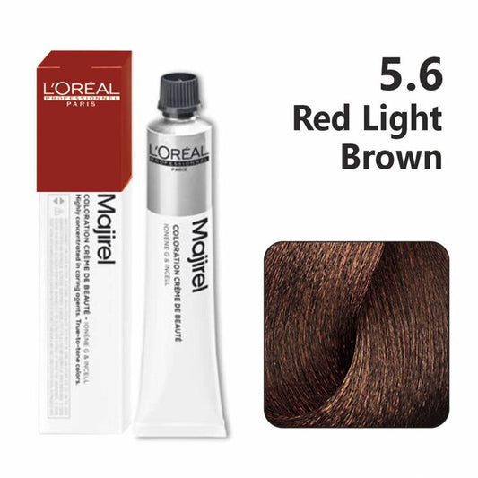 L’oreal Professionnel Majirel – 5.6 (Red Light Brown) - Pinkbliss