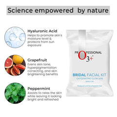 O3+ Professional Bridal Facial Kit Oxygenating Glow Skin 81gm - Pinkbliss