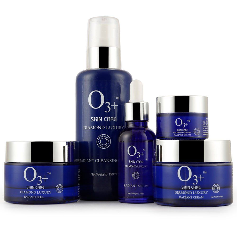 O3+ Professional Diamond Luxury System Facial Kit For Bridal Makeup And Ultra Glow Treatments - Pinkbliss
