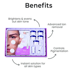 O3+ Professional Power Brightening Facial Kit (123gm + 40ml) - Pinkbliss