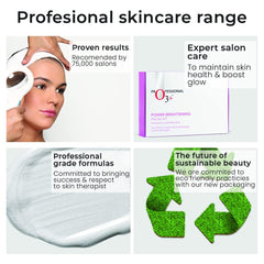 O3+ Professional Power Brightening Facial Kit (123gm + 40ml) - Pinkbliss